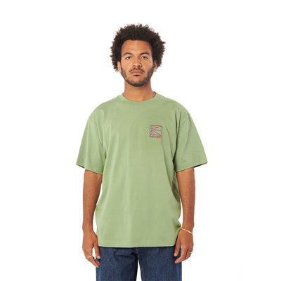 T-shirt a maniche corte Rassvet - Mini Logo Tee-Verde
