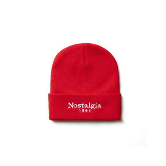 Usual Winter Cap - Nostalgia OG Beanie -Red