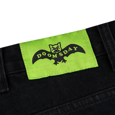 Doomsday Shorts - Fat Bat Shorts-Black