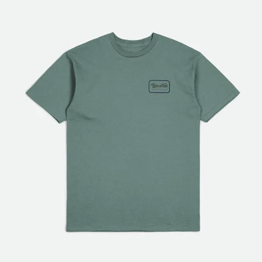 T-shirt a maniche corte Brixton - Grade Tee-Verde