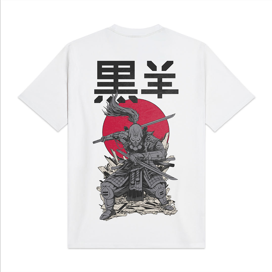 T-shirt Dolly Noire - Miyamoto Musashi Tee-Bianco