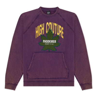 Pas De Mer Hoodie - High Couture Sweatshirt-Purple