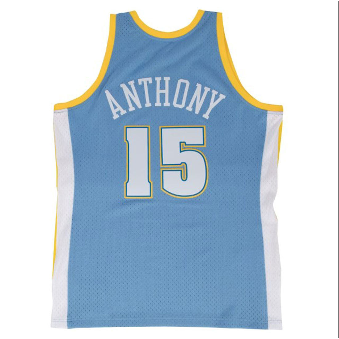 Canotta Mitchell & Ness - Swingman Jersey Carmelo Anthony Nuggets-Azzurro