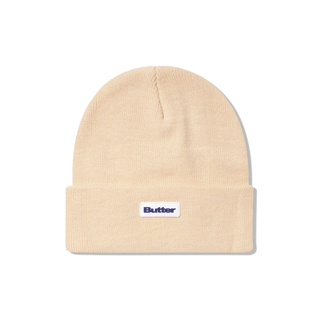 Butter Goods Winter Beanie - Tall Cuff Beanie-Beige