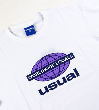 Worldwide Locals T-shirt White-Bianco