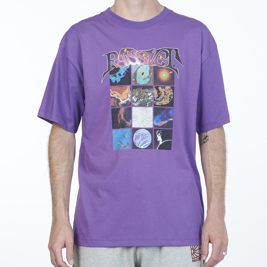 T-shirt a maniche corte Rassvet - Space Tee -Viola