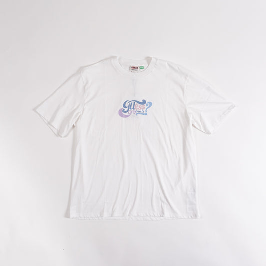 T-shirt Guess Originals - Street Tee-Bianco