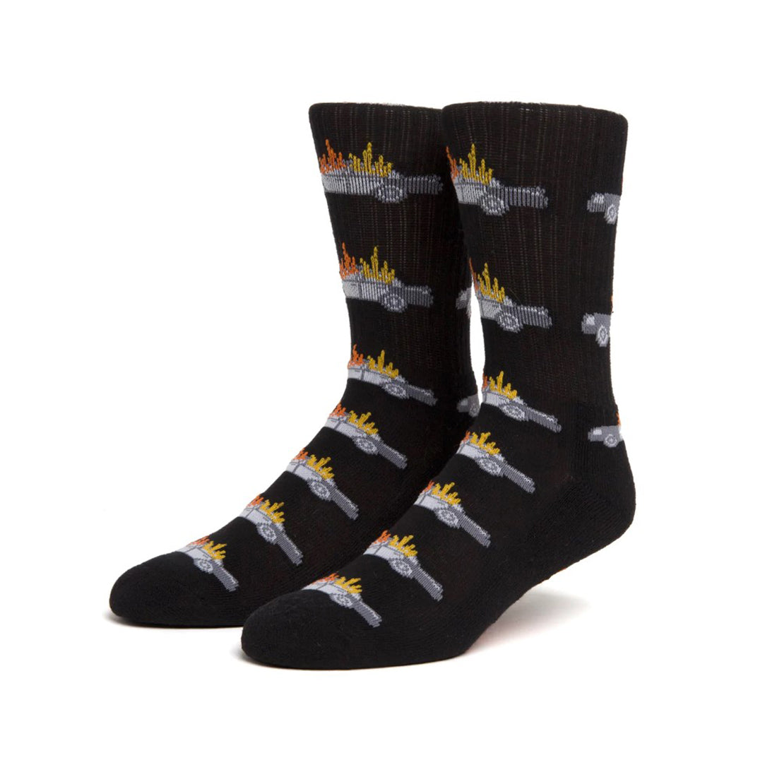 Calzini Unisex Huf - Civil Disobidience Socks -Nero