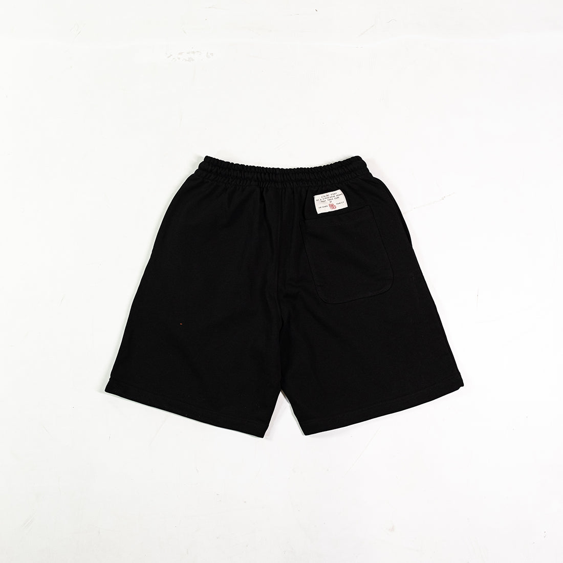 Bermuda in jersey 0275 - Logo Shorts-Black