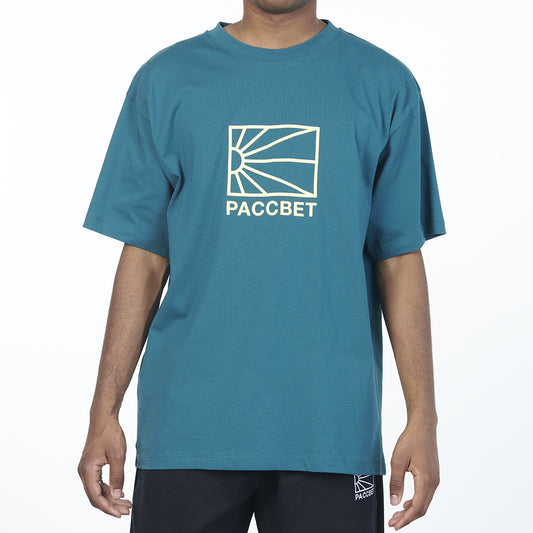 Rassvet Short Sleeve T-Shirt - Big Logo Tee -Green