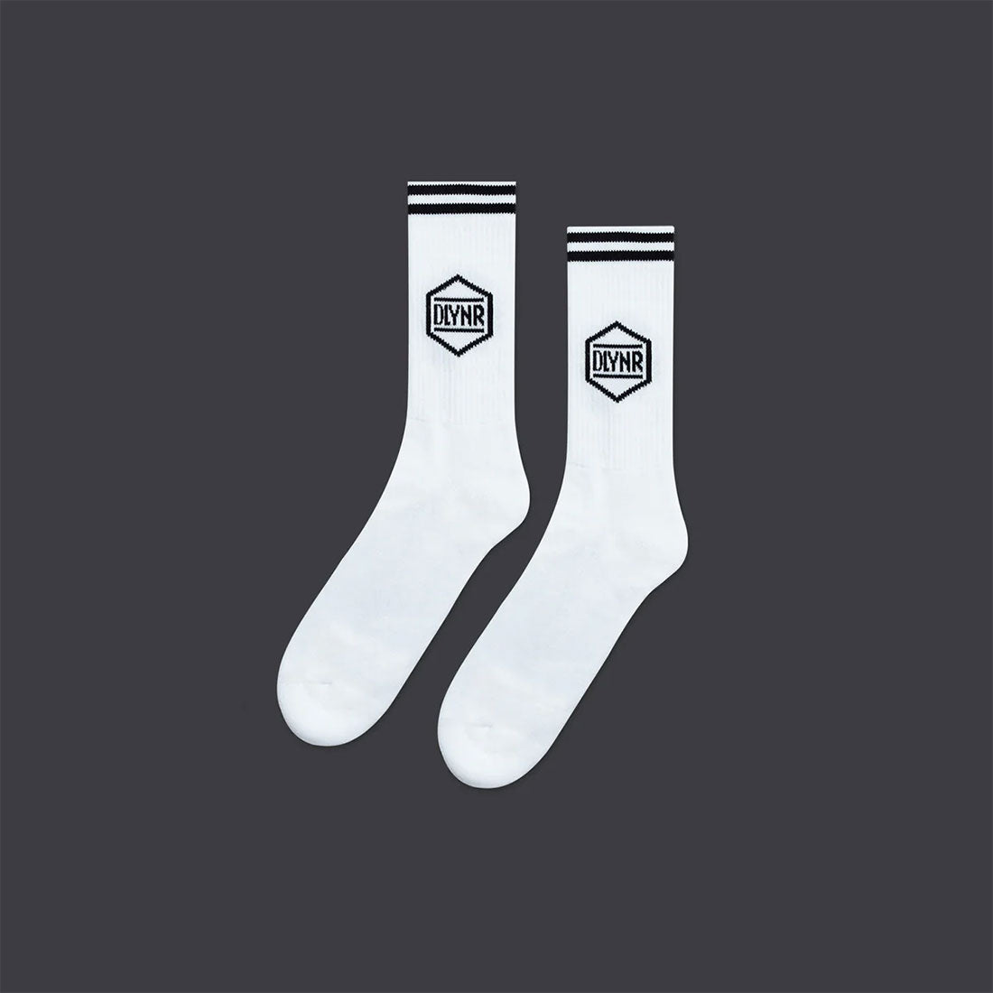 Calzini Unisex Dolly Noire - Logo Socks -Bianco