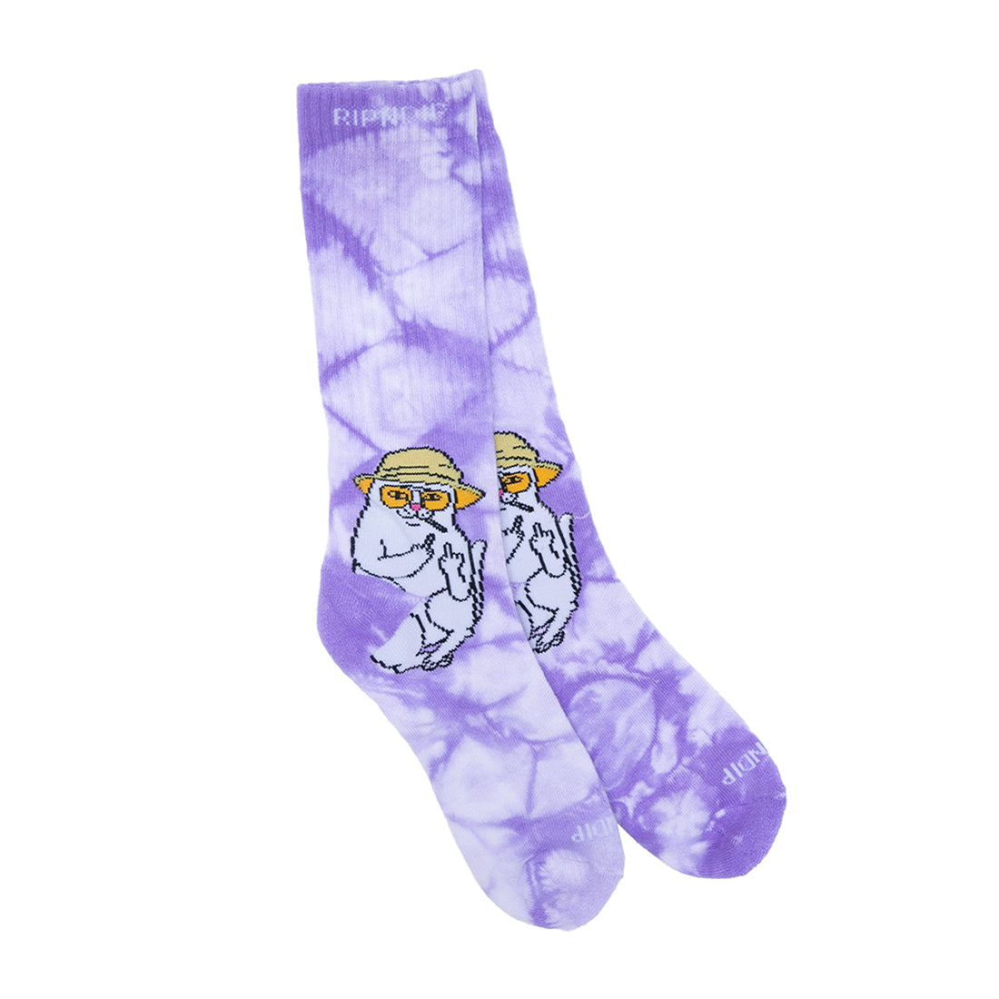 Rip N' Dip Unisex Socks - Nermal S Thompson Socks - Lavender