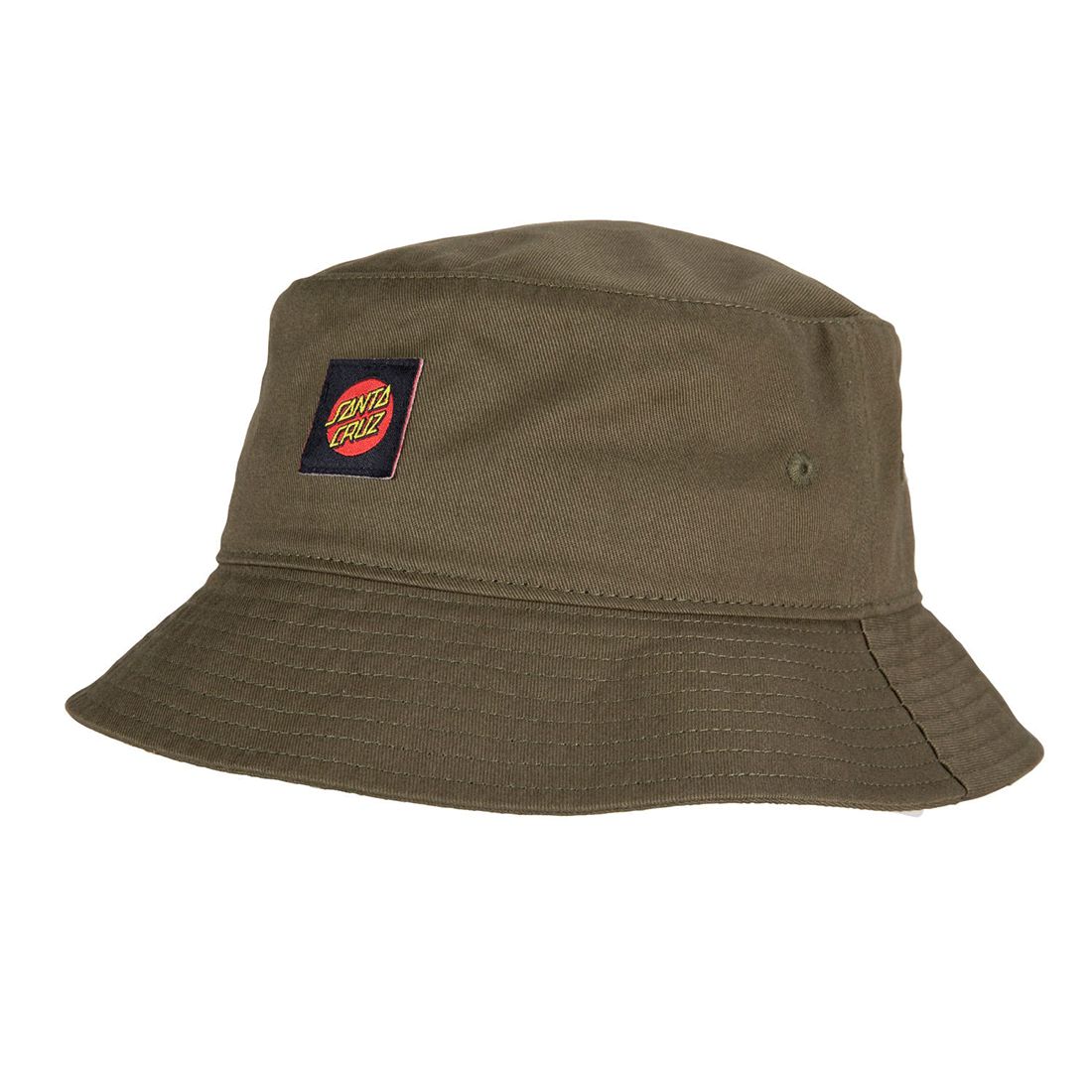 Cappello da pescatore Santa Cruz - Classic Label Bucket Hat -Verde