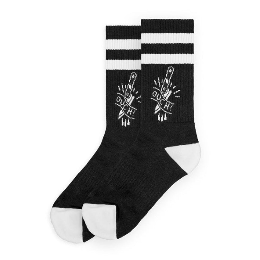 American Socks socks - Ouch!-Black