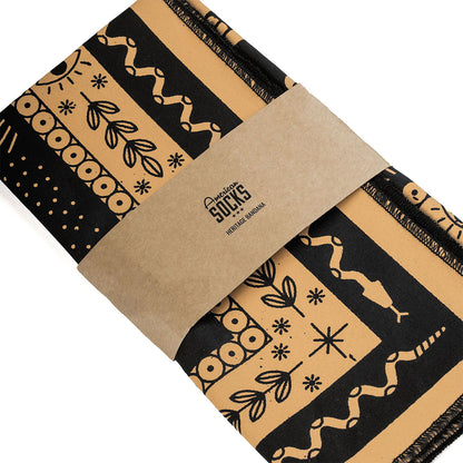 Bandana American Socks - Western-Arancione