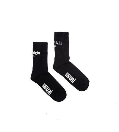 Nostalgia Socks -Black