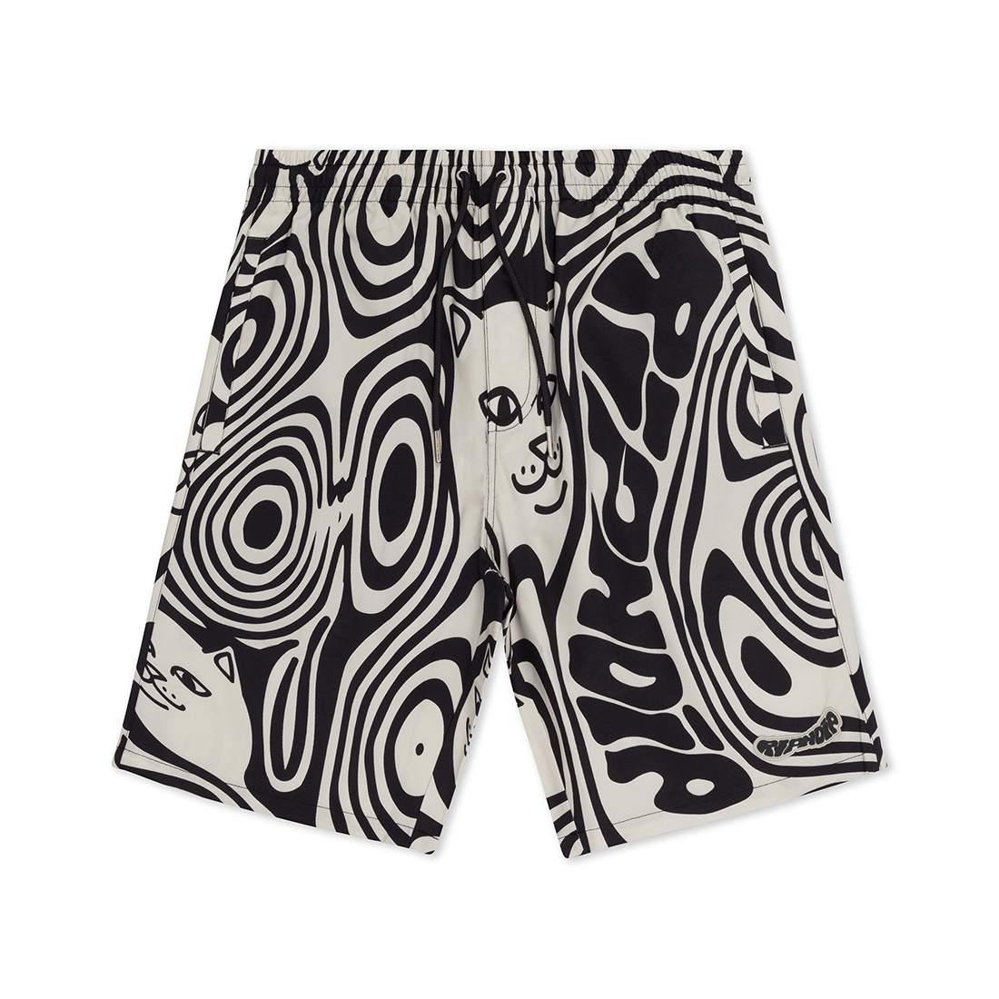 Pantaloncini da bagno Rip n Dip - Hypnothic Swimshort-Nero