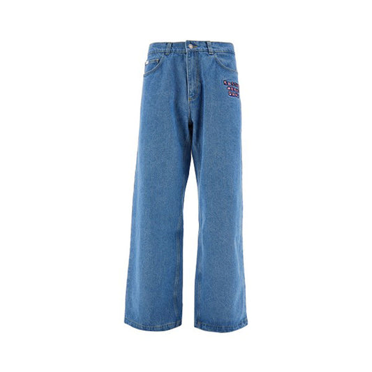 Jeans Rassvet - R.M.D. Denim Baggy Trousers-Azzurro