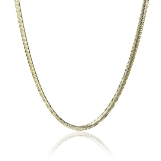 Collana catena snake oro - BrandGioielli-Grigio