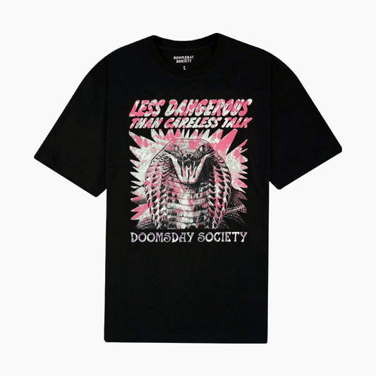 Doomsday Short Sleeve T-Shirt - Careless Tee-Black