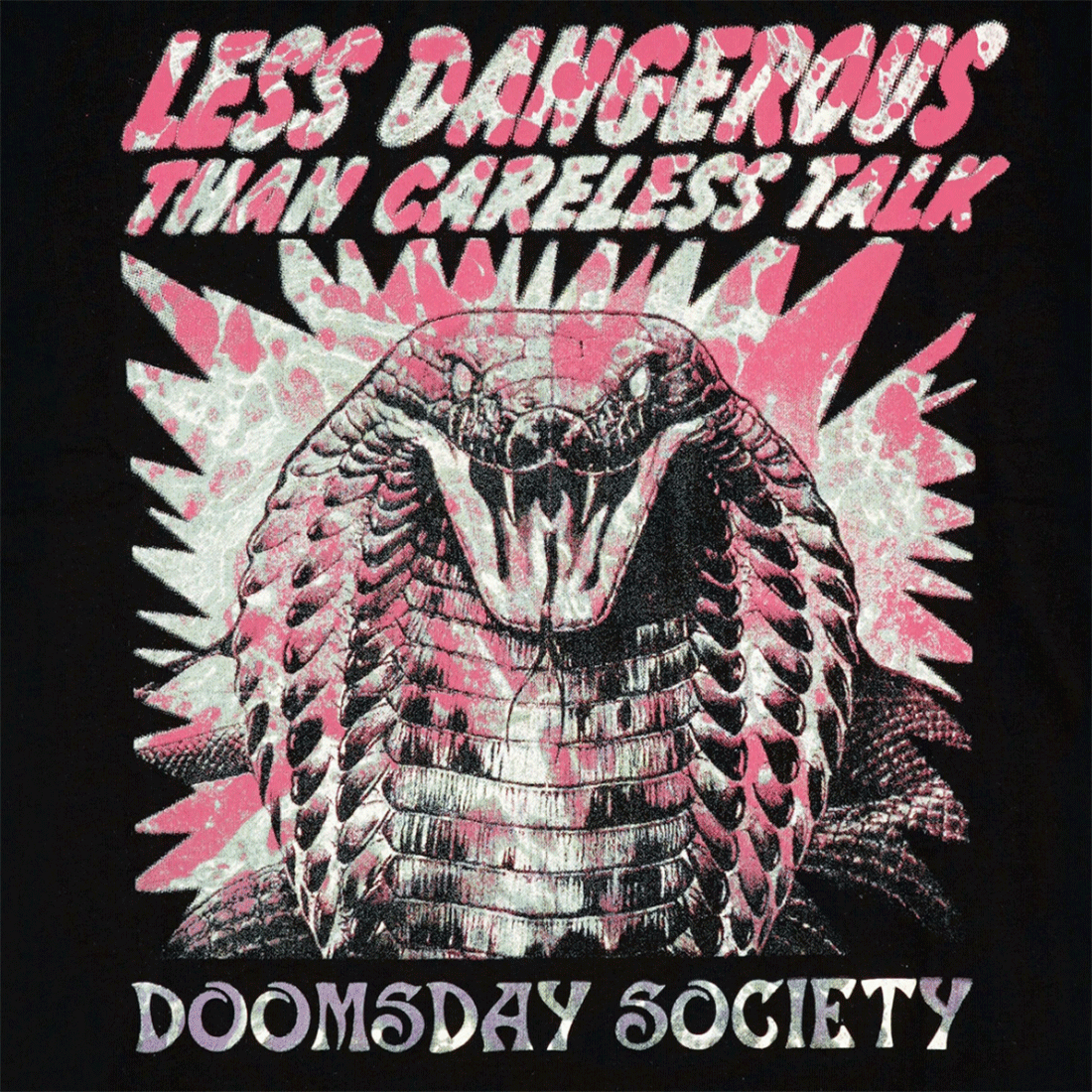 Doomsday Short Sleeve T-Shirt - Careless Tee-Black