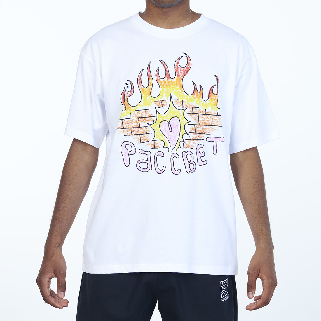 Rassvet Short Sleeve T-Shirt - Firewall Tee -White