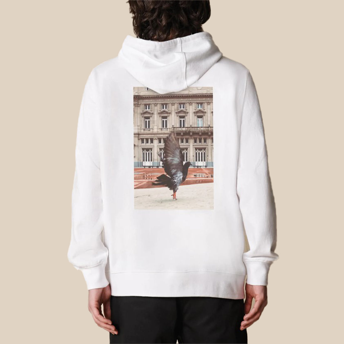Buenos Aires Hoodie -Bianco