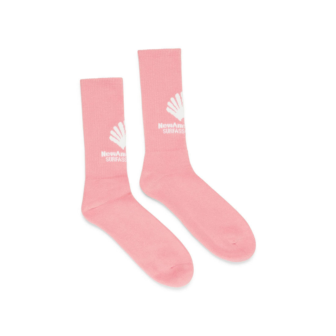 NASA Socks - Front Logo Socks-Pink