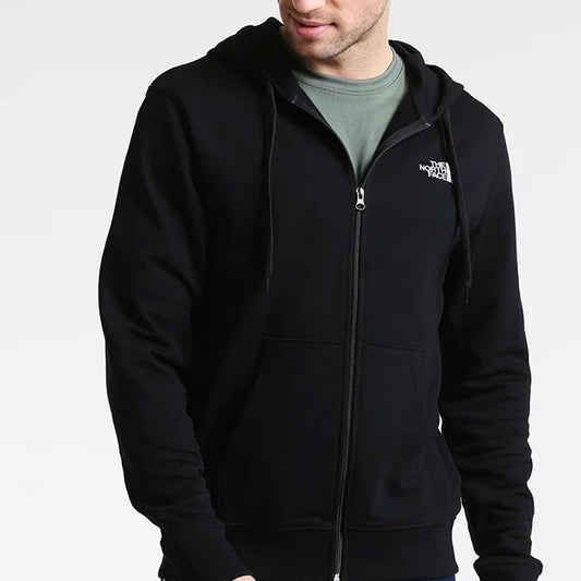 Felpa Zip The North Face - Open Gate Hood-Nero