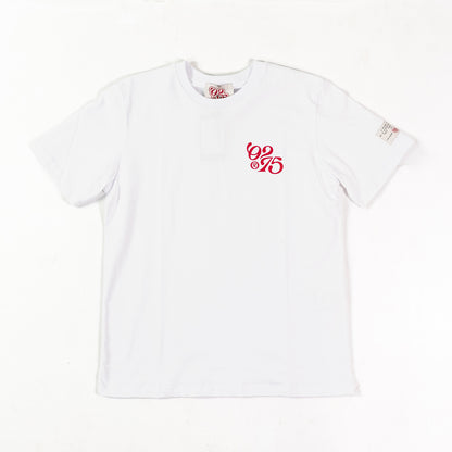 T-shirt a maniche corte 0275 - Logo tee-Bianco