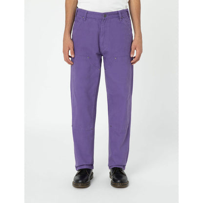 Dickies Cotton Canvas Pants - Duck Canvas Utility Pants - Purple