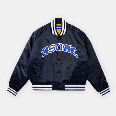 Usual college jacket - Stadium Jacket - Blue