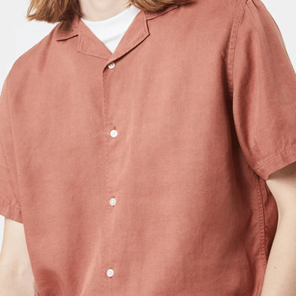 Camicia a maniche corte Minimum - Jole 6987-Rosso