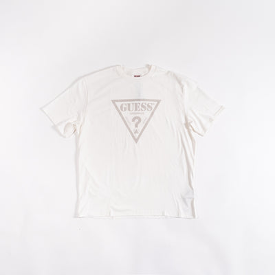 T-shirt Guess Originals - Vintage Triangle Tee-Crema