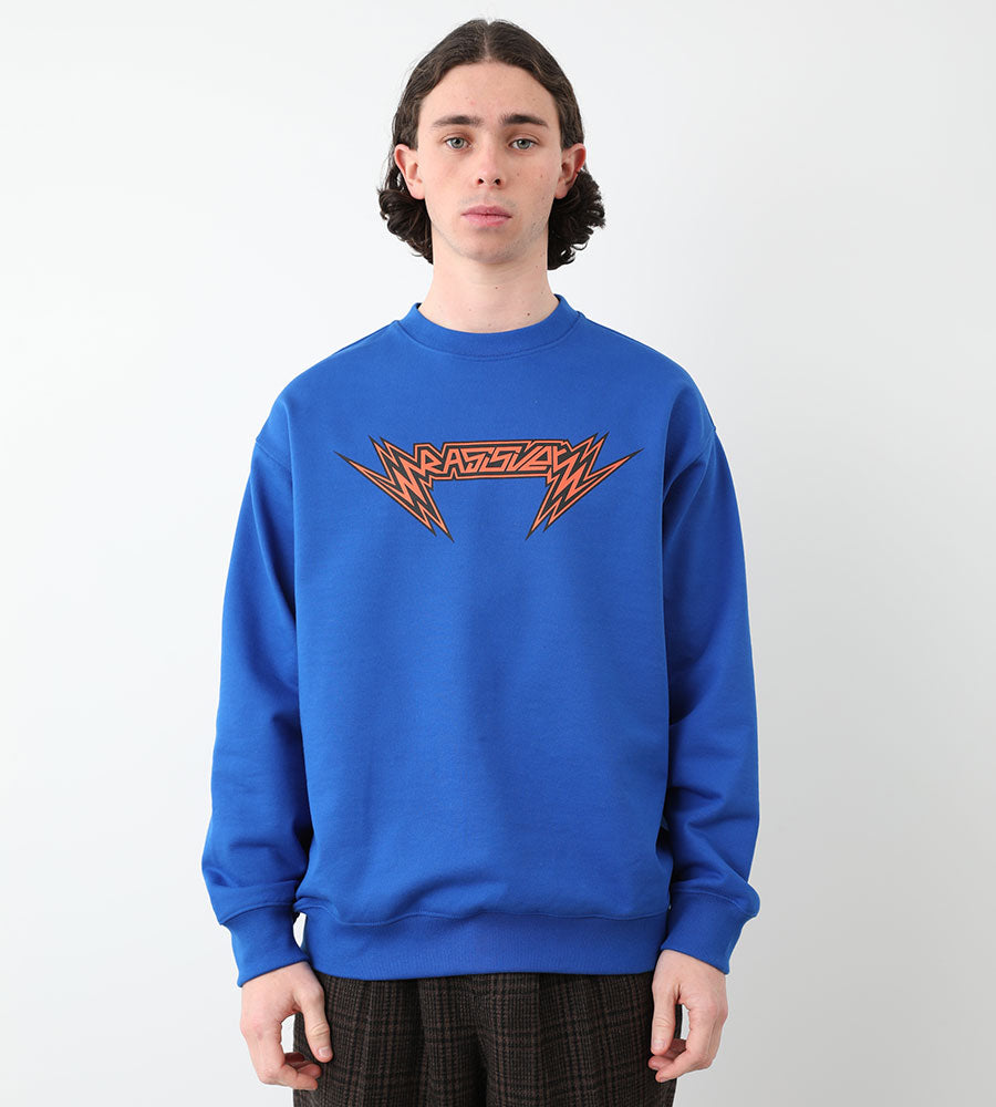 Paccbet (Rassvet) Crewneck Sweatshirt - Sparks Sweatshirt - Blue