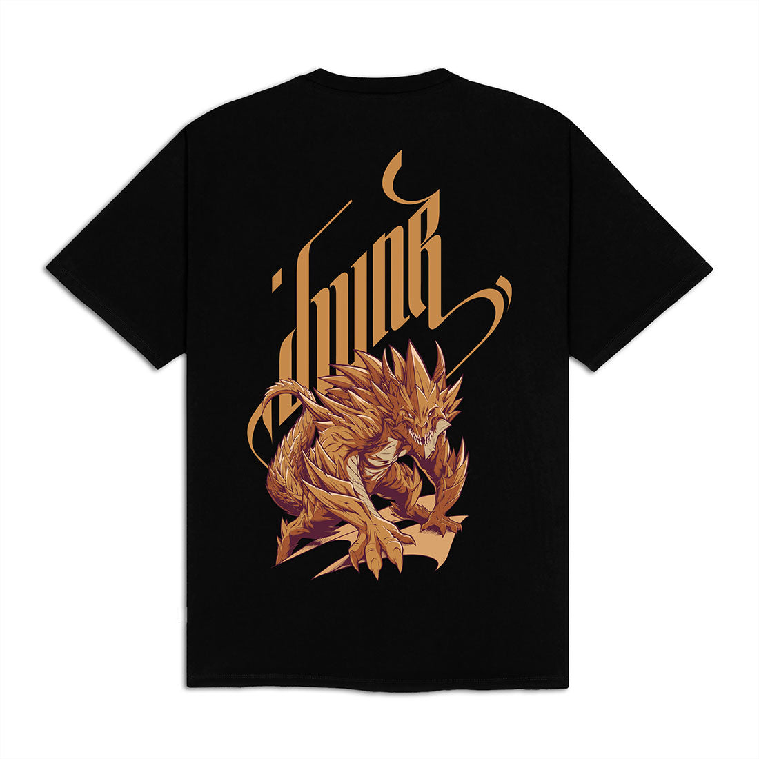 T-shirt Dolly Noire - Desert Dragon Tee-Nero