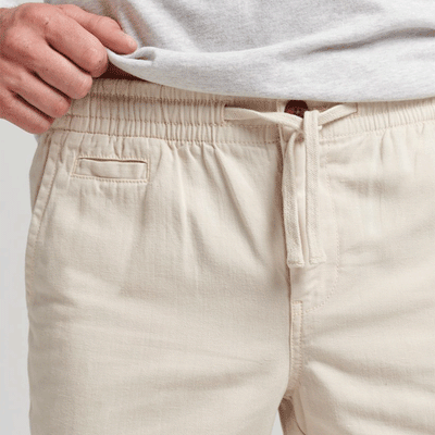 Pantaloncini Superdry - Vintage Overdyed Shorts-Crema