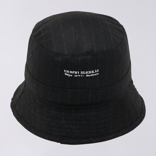 Edwin Bucket Hat - Lined Bucket Hat - Black