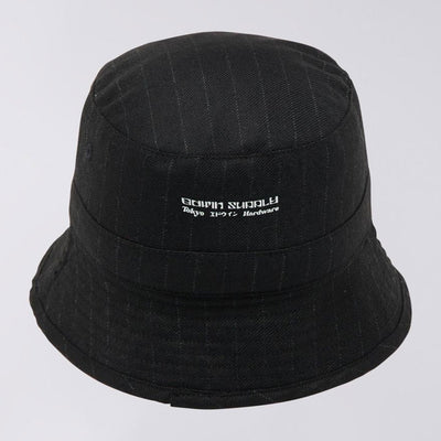 Cappello da pescatore Edwin - Lined Bucket Hat -Nero