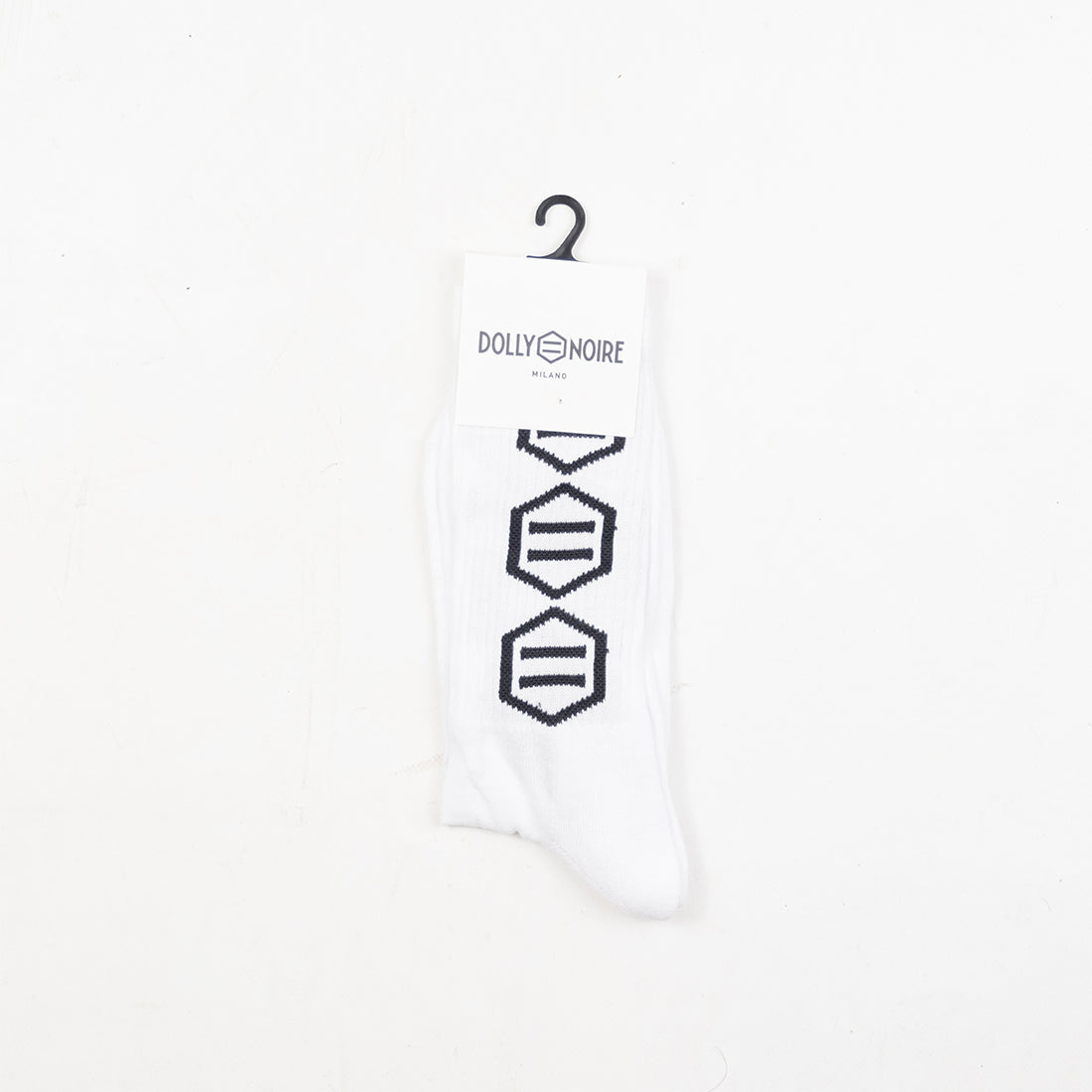 Calzini Dolly Noire - Triple Logo Socks -Bianco