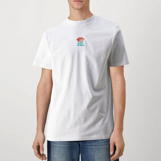 T-shirt a maniche corte Santa Cruz - johnson Danger Zone 2 Tee-Bianco