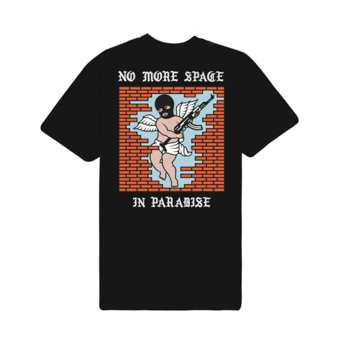 T-shirt a maniche corte Doomsday - No More Space tee-Nero