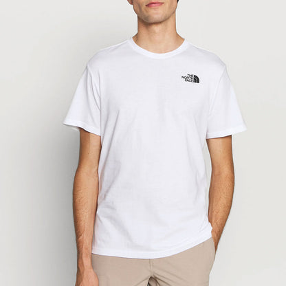 The North Face Short Sleeve T-Shirt - Red Box Tee-White