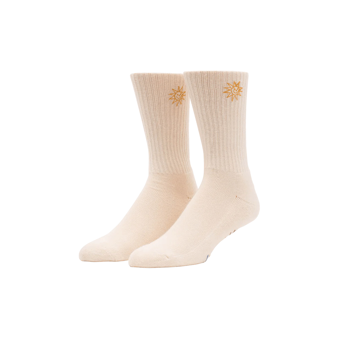 Huf Socks - Multi Hit Plantlife Socks-Cream