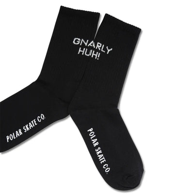 Calzini Polar - Gnarly Socks-Nero