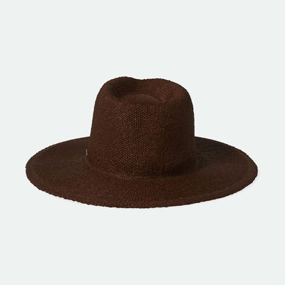 Cappello elegante brixton - Cohen Straw Cowboy Hat-Marrone