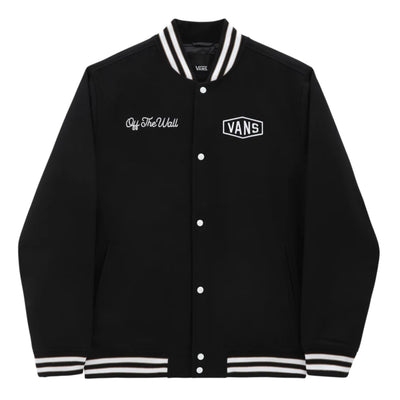 Giacca College Vans - Checkerboard Research Varsity -Nero
