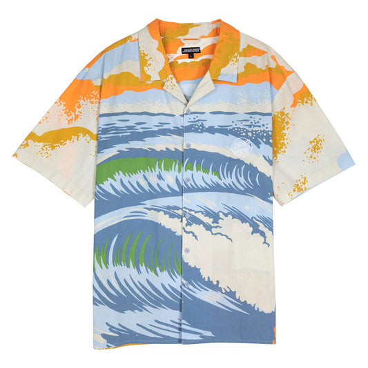 Camicia a maniche corte Santa Cruz - Water View Shirt-Multi