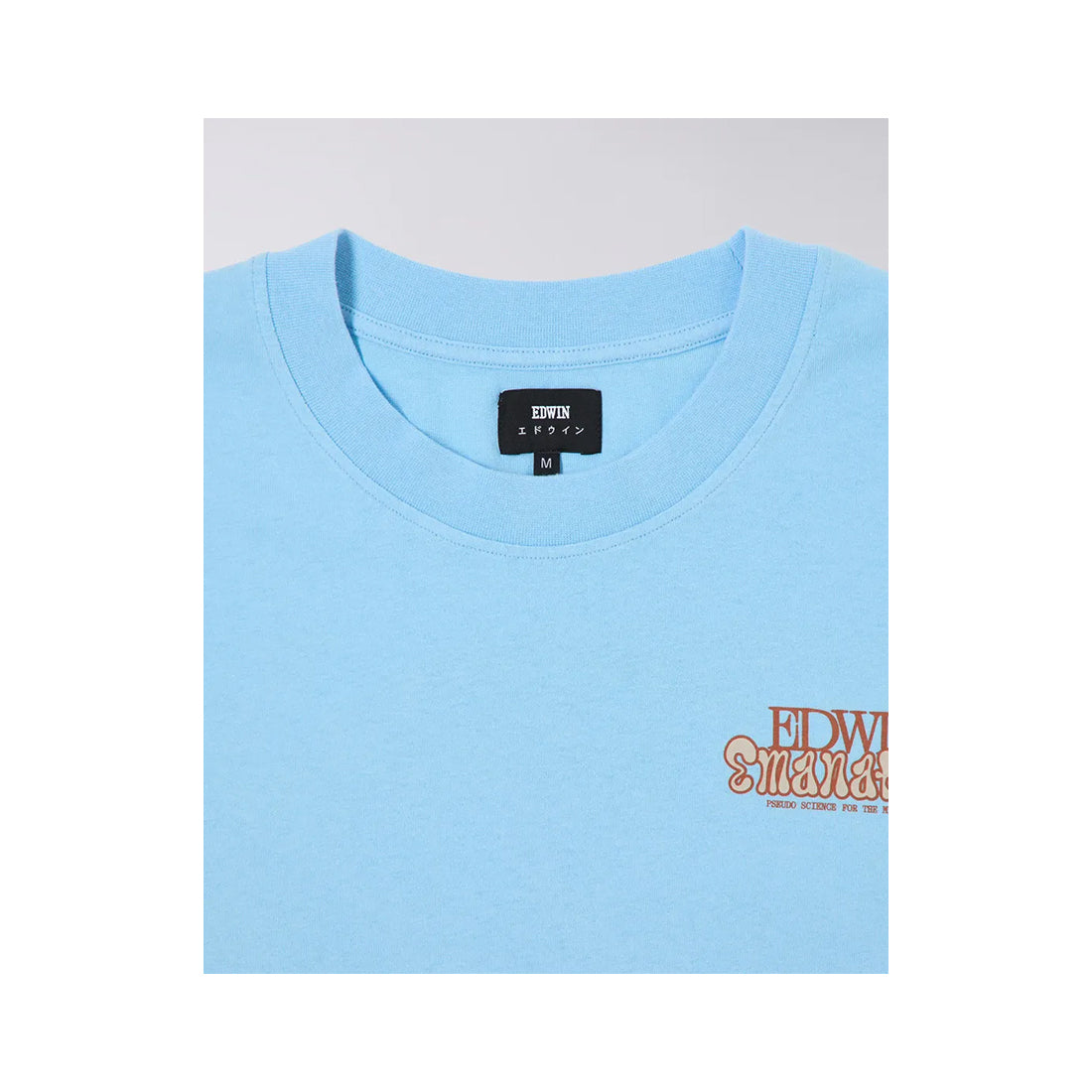 Edwin Short Sleeve T-Shirt - Emanation - Light Blue