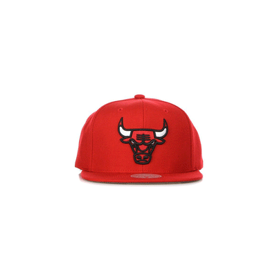 Cappellino Mitchell & Ness - Chicago Bulls Snapback -Rosso